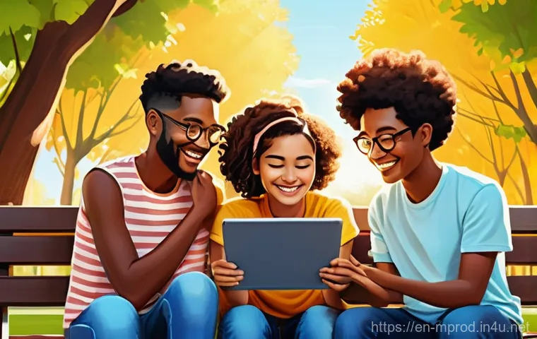 미디어 프로듀서가 마주하는 윤리적 문제 - **Prompt:** A dynamic, photo-realistic image showcasing a diverse group of young adults (three to fo...