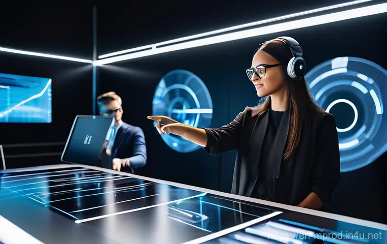 미디어 프로듀서 실무 강의 추천 - **Prompt:** A dynamic, wide shot of a diverse team of young media professionals (ages 20s-30s), casu...