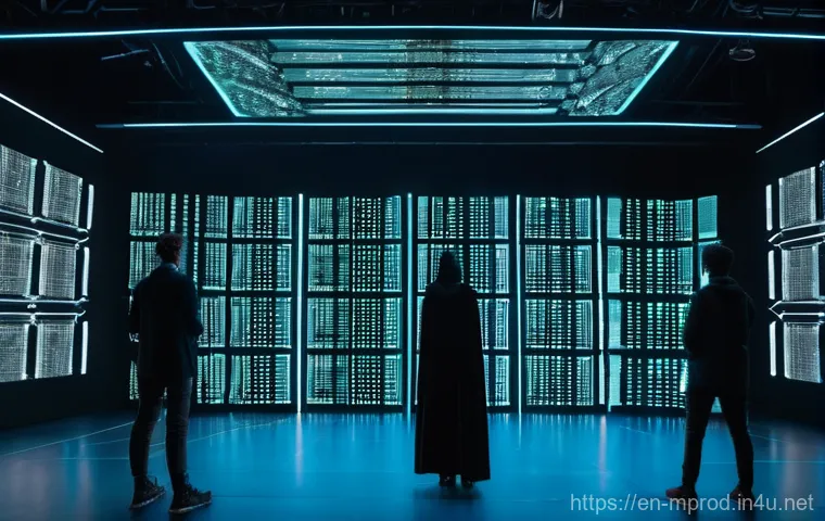 미디어 프로듀서가 활용하는 최신 기술 - **Prompt:** A diverse group of creative professionals in a modern, brightly lit production studio, a...