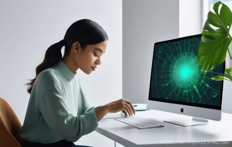 미디어 프로듀서가 도전할 수 있는 새로운 분야 - **AI-Powered Creative Flow**
    "A content creator, appearing focused and relaxed, with a gender-ne...