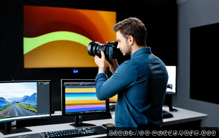 미디어 프로듀서가 익혀야 할 최신 기술 - Photorealistic modern media production studio, diverse media producer wearing smart casual attire us...